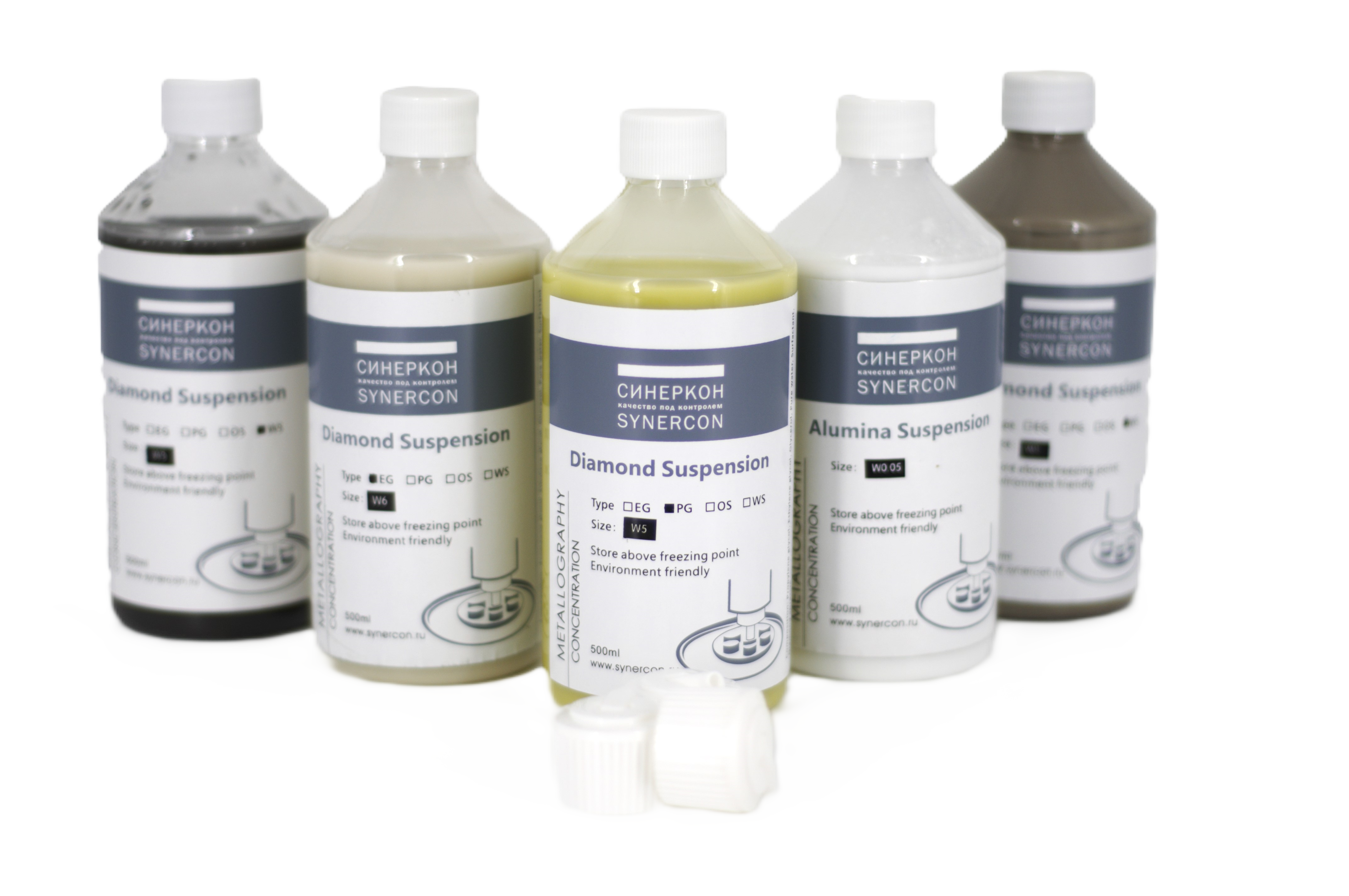 Алмазные суспензии для полировки Synercon
