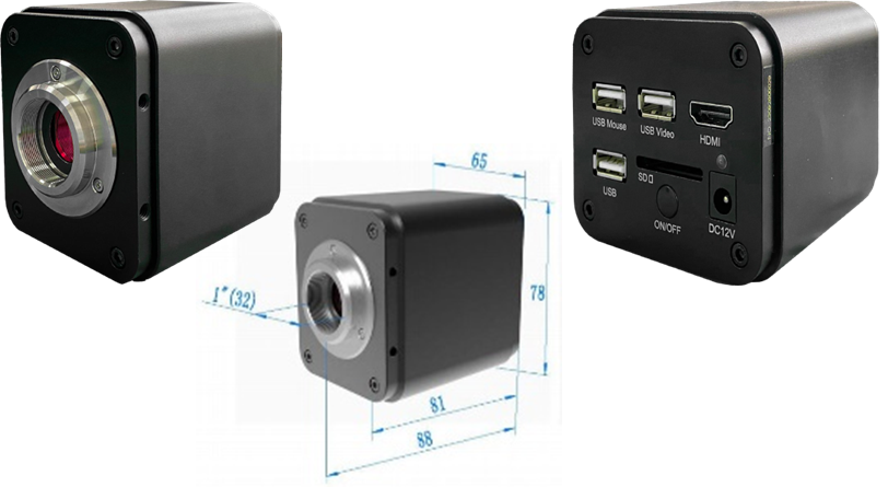 Видеомикроскоп цифровой инспекционный iVideo-80 для контроля пайки электронных компонентов