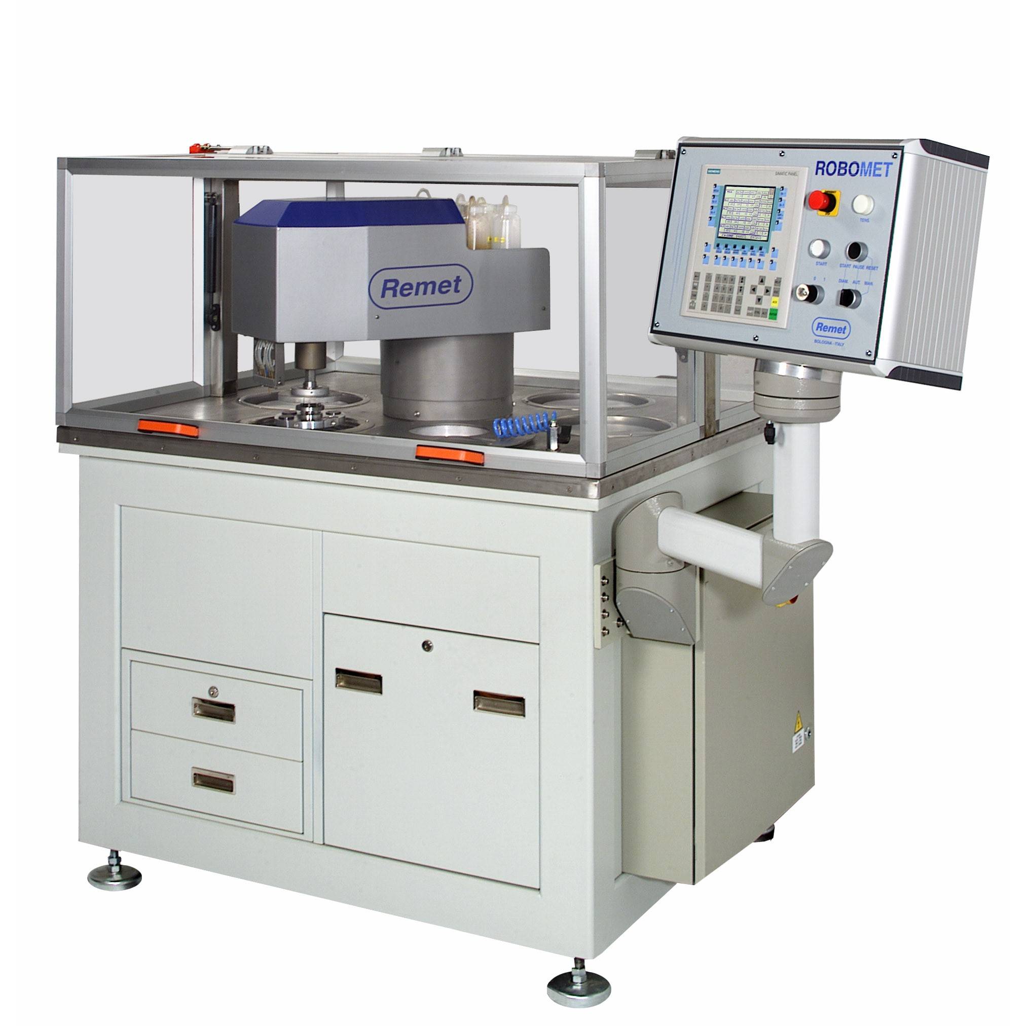 Роботизированный шлифовально-полировальный комплекс ROBOMET