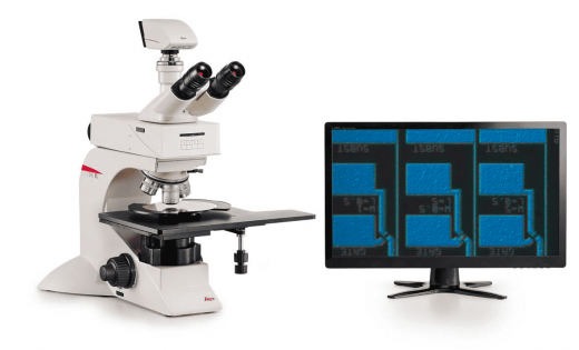 Прямой исследовательский инспекционный микроскоп Leica DM3 XL