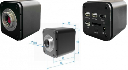 Видеомикроскоп цифровой инспекционный iVideo-80 для контроля пайки электронных компонентов