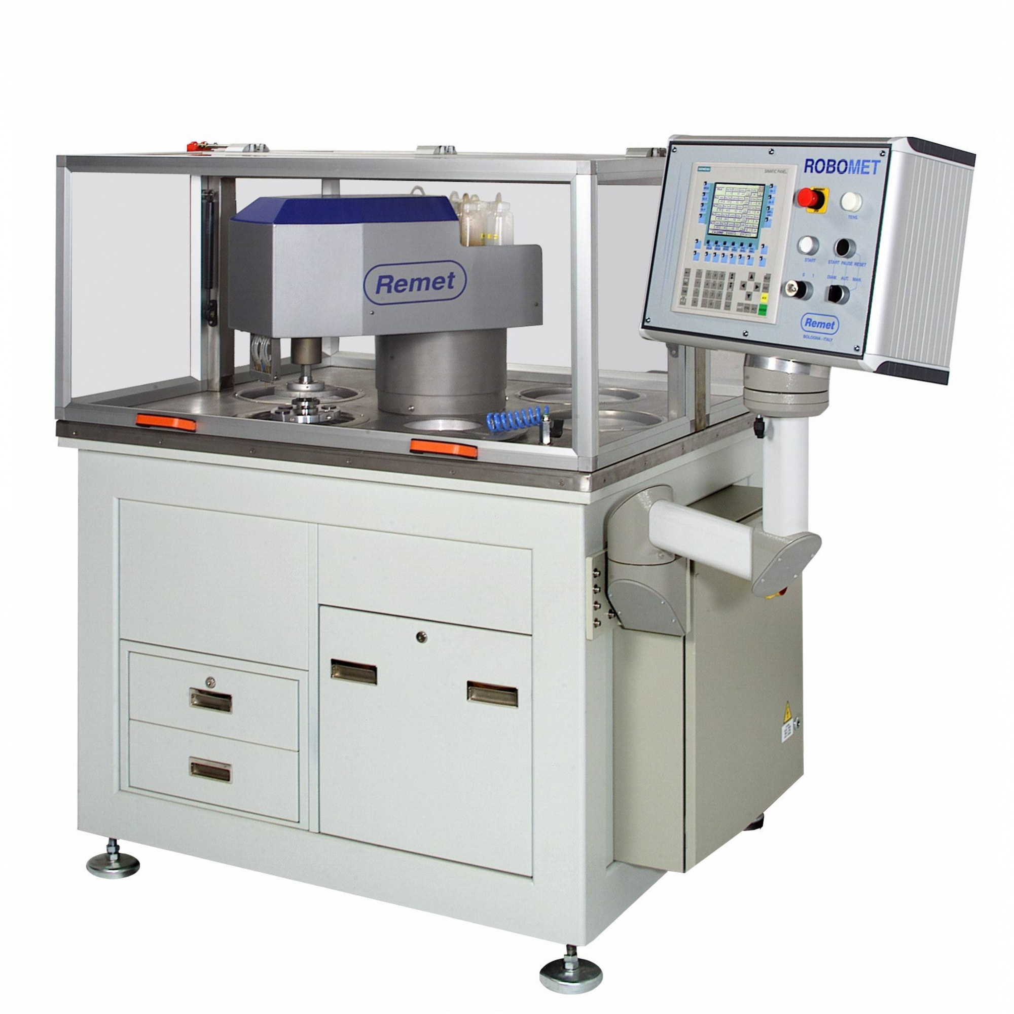 Роботизированный шлифовально-полировальный комплекс ROBOMET